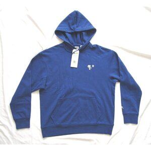 New W/ Tag 2020 Levi's x Peanuts Relaxed Snoopy Blue Pullover Hoodie Size M